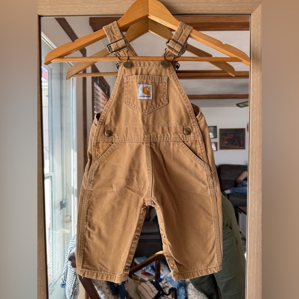 Vintage Carhartt Bib Overalls 12 months Cotton
